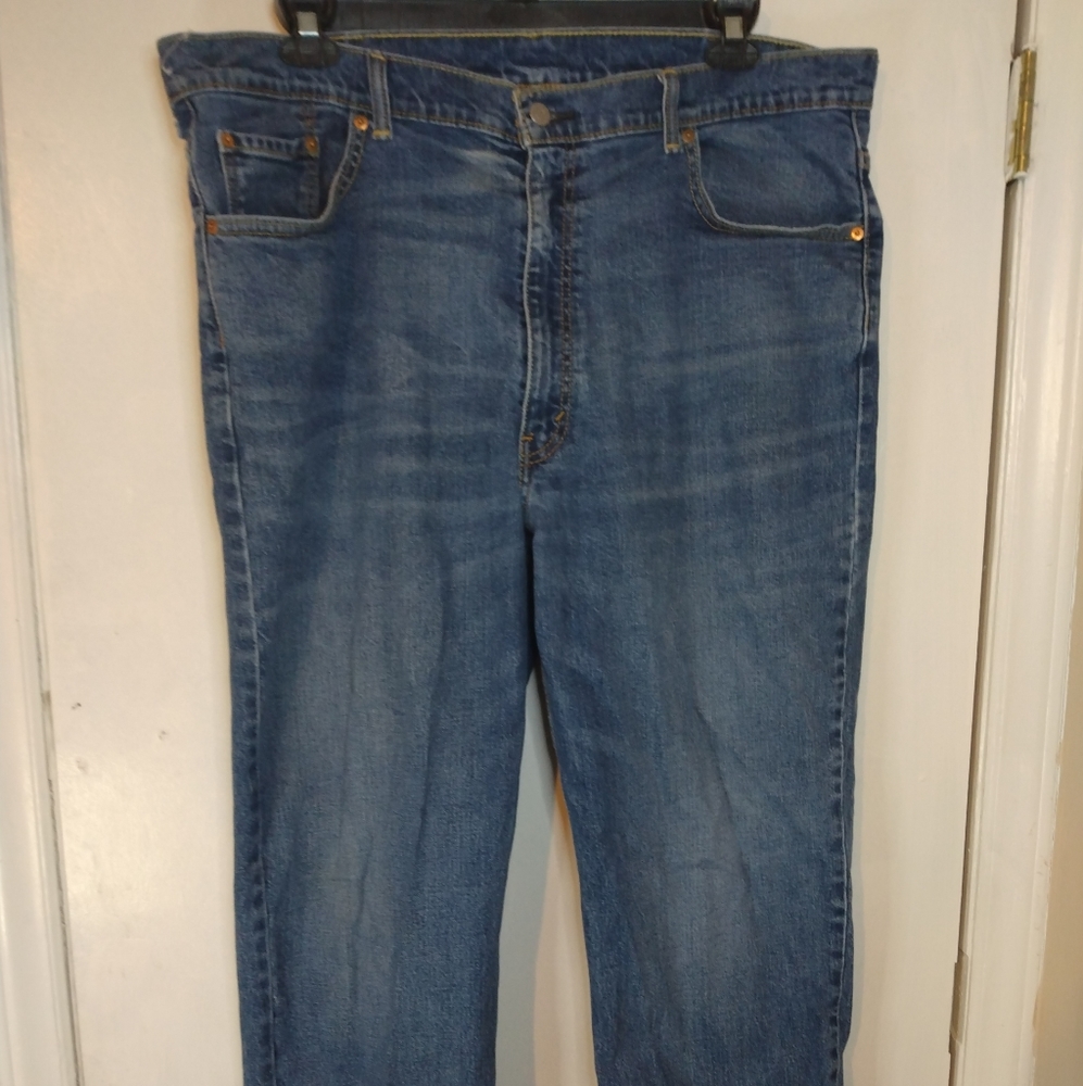Levi's 550 Relaxed Fit Straight Leg Jeans Men's Size 42 x 30
